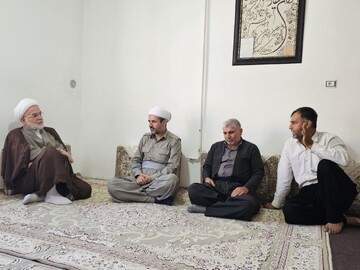 تصاویر/ دیدار حجت الاسلام والمسلمین پورذهبی با ماموستا برهان احمدی