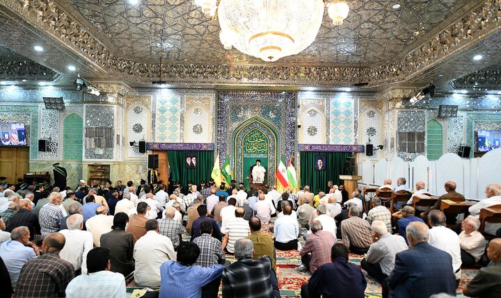 تصاویر/ مراسم جشن ولادت حضرت عبدالعظیم(ع)