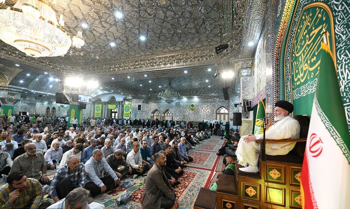 تصاویر/ مراسم جشن ولادت حضرت عبدالعظیم(ع)