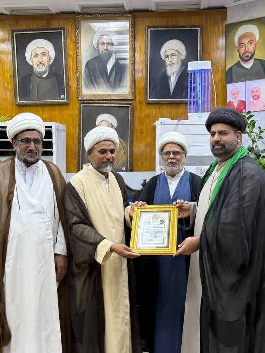 نجف اشرف، دفتر قائد ملت جعفریہ پاکستان میں نمائندہ قائد کی تقریبِ حلف برداری و الوداعی تقریب