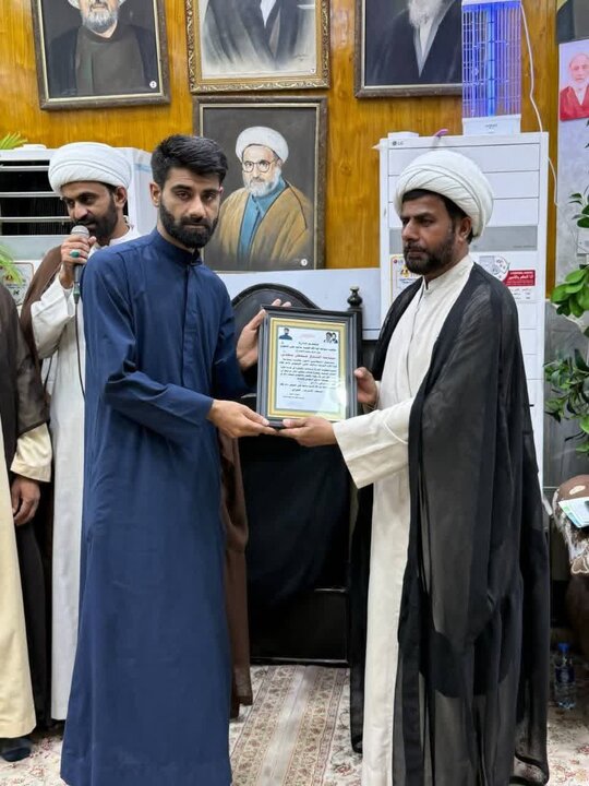 نجف اشرف، دفتر قائد ملت جعفریہ پاکستان میں نمائندہ قائد کی تقریبِ حلف برداری و الوداعی تقریب