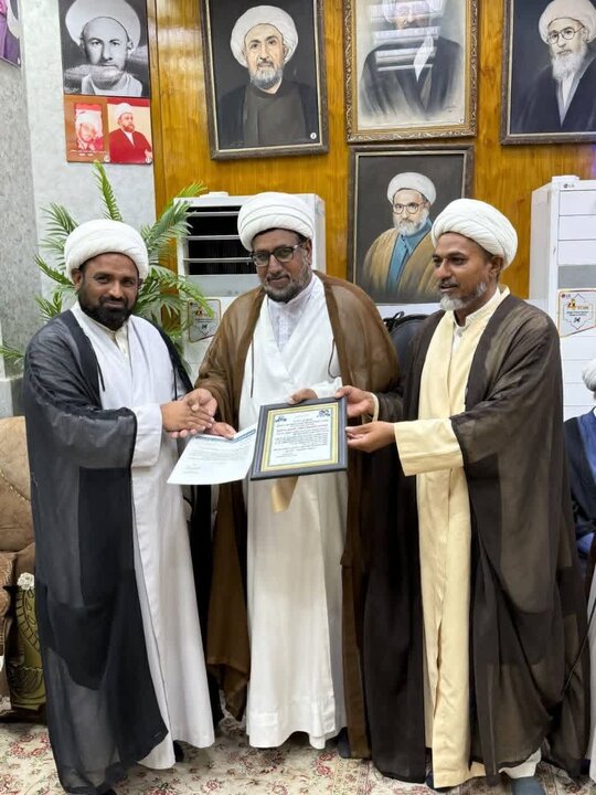 نجف اشرف، دفتر قائد ملت جعفریہ پاکستان میں نمائندہ قائد کی تقریبِ حلف برداری و الوداعی تقریب
