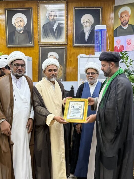 نجف اشرف، دفتر قائد ملت جعفریہ پاکستان میں نمائندہ قائد کی تقریبِ حلف برداری و الوداعی تقریب