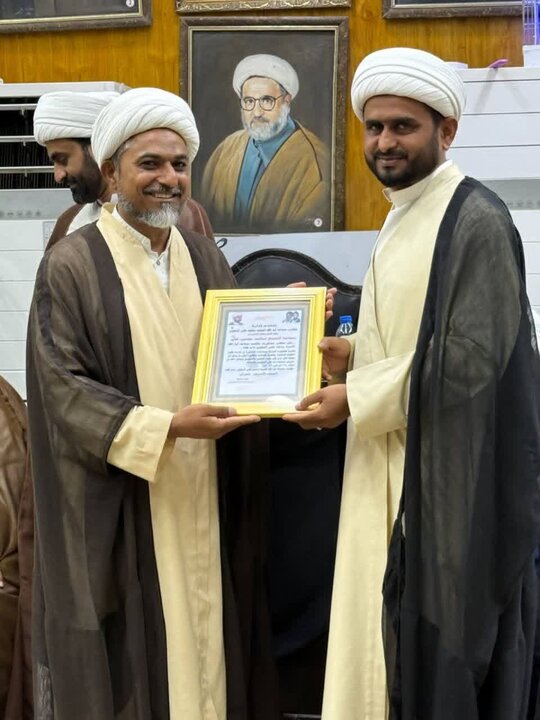 نجف اشرف، دفتر قائد ملت جعفریہ پاکستان میں نمائندہ قائد کی تقریبِ حلف برداری و الوداعی تقریب