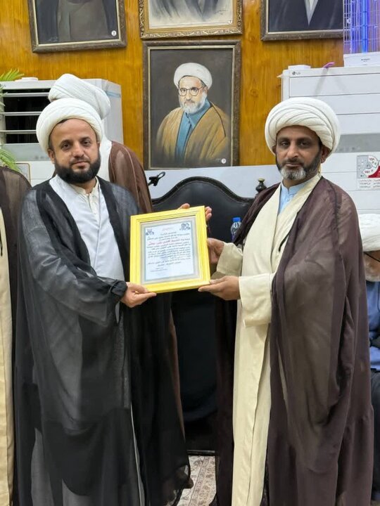 نجف اشرف، دفتر قائد ملت جعفریہ پاکستان میں نمائندہ قائد کی تقریبِ حلف برداری و الوداعی تقریب
