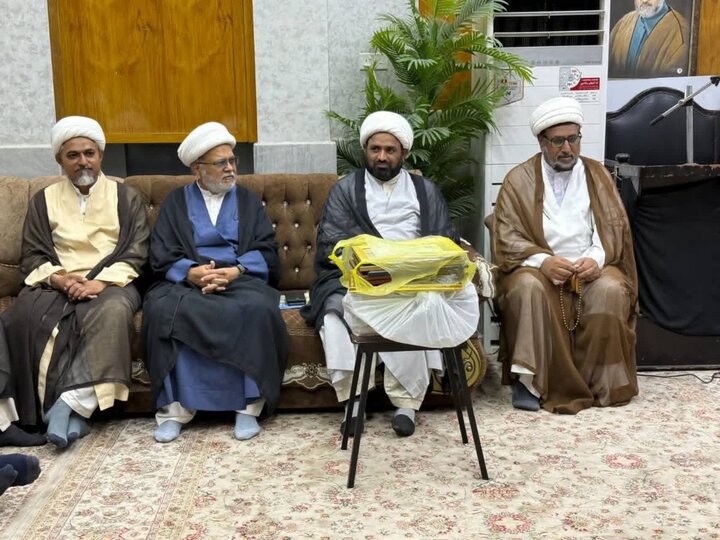 نجف اشرف، دفتر قائد ملت جعفریہ پاکستان میں نمائندہ قائد کی تقریبِ حلف برداری و الوداعی تقریب