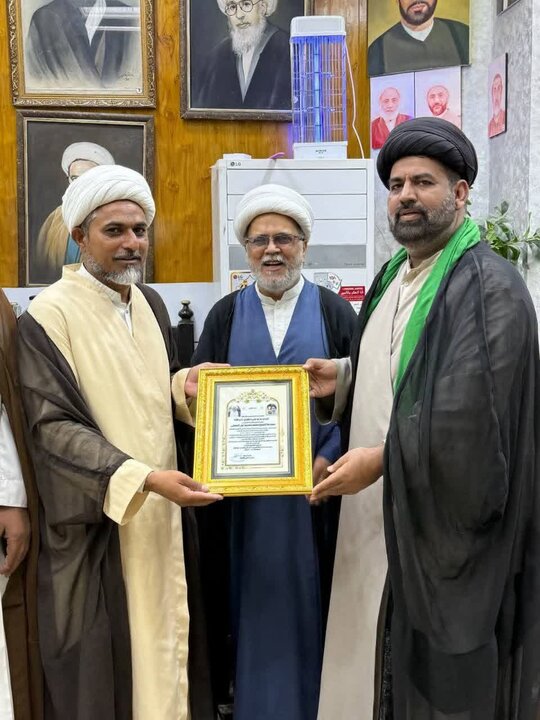 نجف اشرف، دفتر قائد ملت جعفریہ پاکستان میں نمائندہ قائد کی تقریبِ حلف برداری و الوداعی تقریب