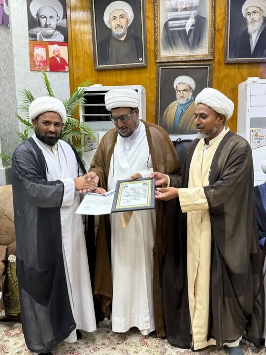 نجف اشرف، دفتر قائد ملت جعفریہ پاکستان میں نمائندہ قائد کی تقریبِ حلف برداری و الوداعی تقریب
