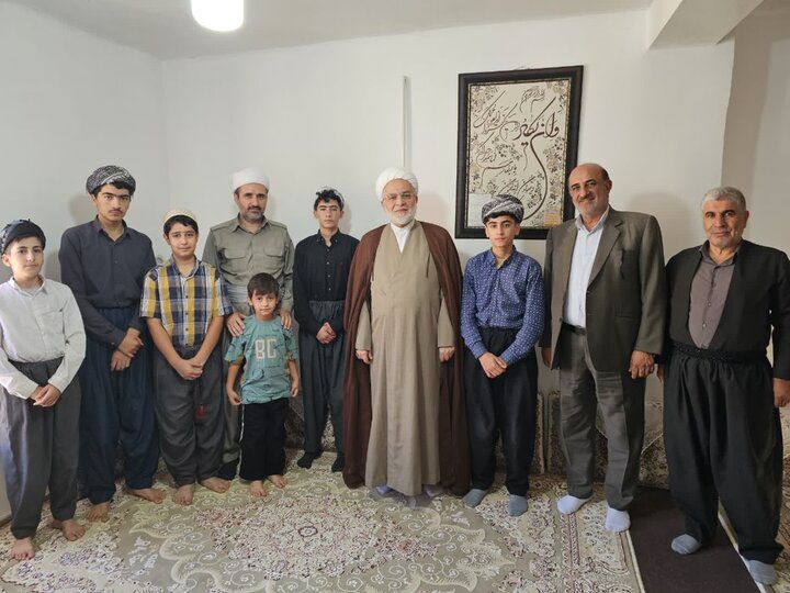 دیدار حجت الاسلام والمسلمین پورذهبی با ماموستا برهان احمدی
