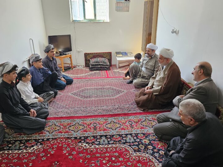 دیدار حجت الاسلام والمسلمین پورذهبی با ماموستا برهان احمدی