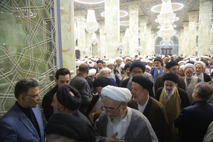 تصاویر / مراسم سالگرد آیت الله محفوظی در قم