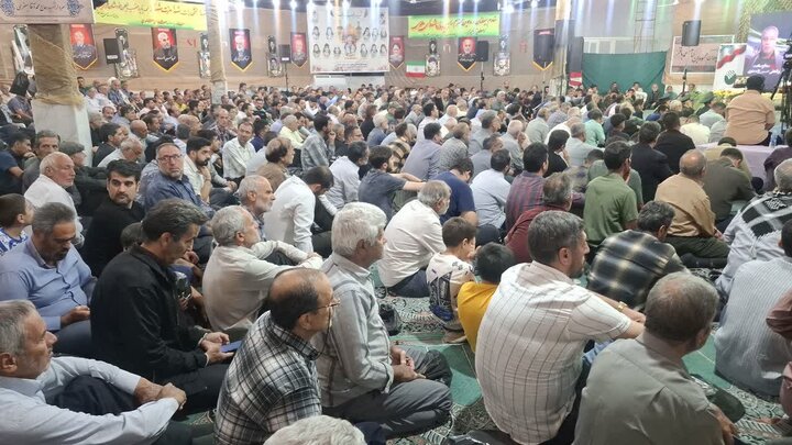 تصاویر/ دوازدهمین یادواره شهدای روستای علوی