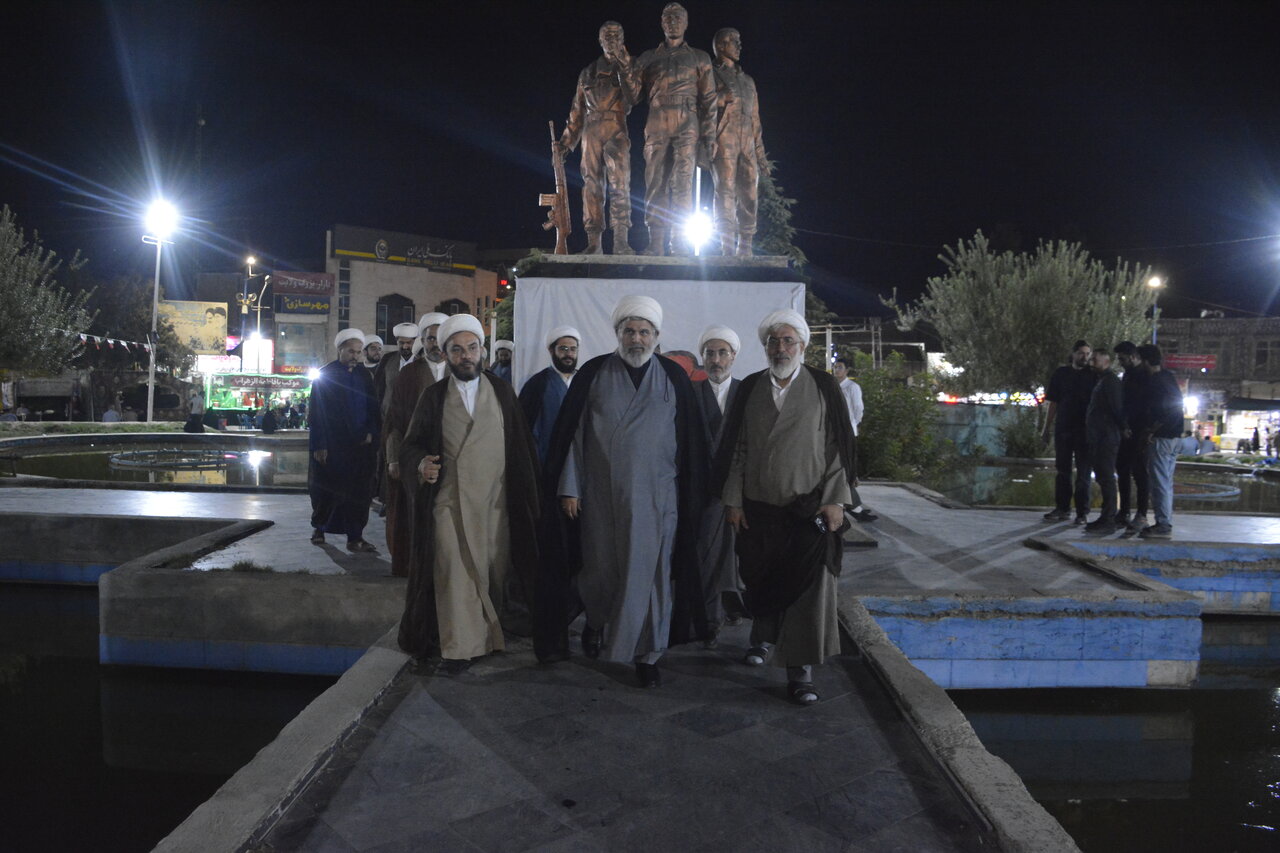 بازدید معاون تبلیغ و امور فرهنگی حوزه علمیه کشور از مواکب مبلغان و مبلغات امین در ارومیه / عکس