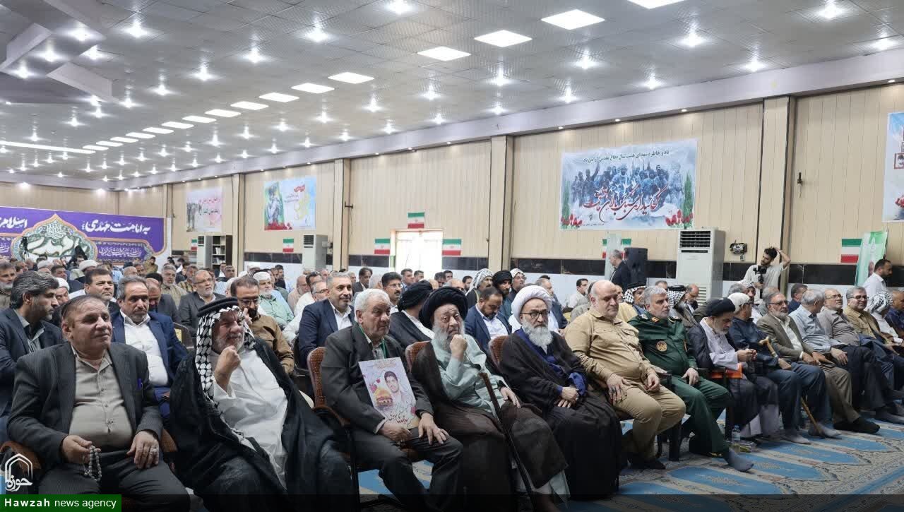 رئیس ستاد توسعه و بازسازی عتبات عالیات خوزستان تودیع و معارفه شد