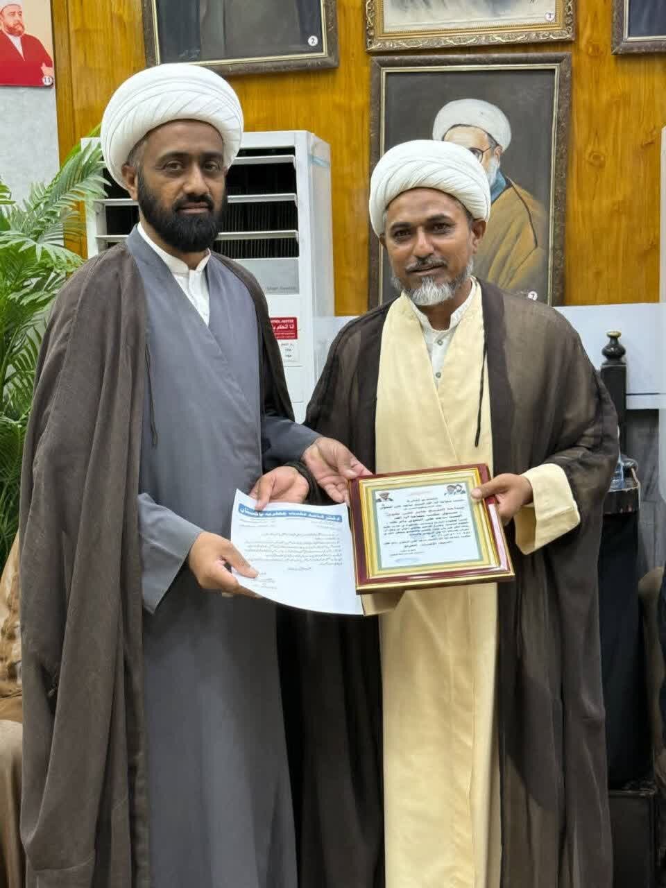 نجف اشرف، دفتر قائد ملت جعفریہ پاکستان میں نمائندہ قائد کی تقریبِ حلف برداری و الوداعی تقریب