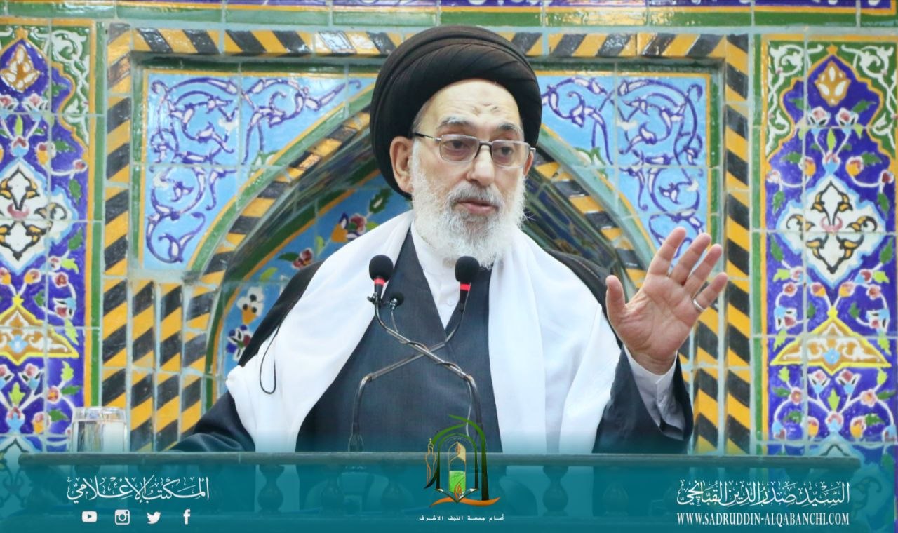 إمام جمعة النجف: مكة والمدينة خط أحمر، ولكن يجب الحذر من مخطط كافر لإثارة فتنة