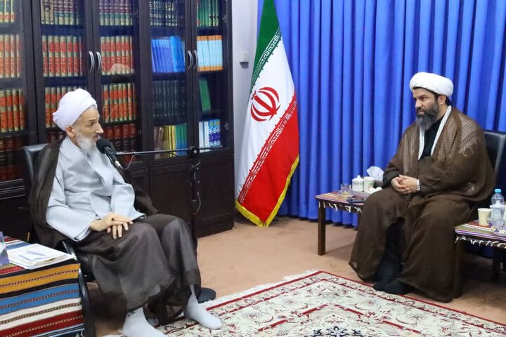 دیدار امام جماعت و اعضای هیات امنا مسجد امام حسین(ع) کوی پاسدار ساری «مسجد نمونه استان مازندران در سال ۱۴۰۵» با نماینده ولی فقیه مازندران