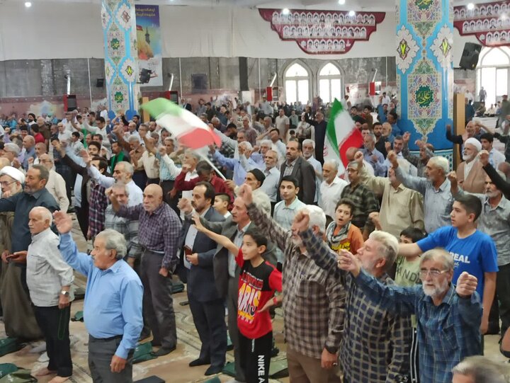 تصاویر/ نماز عبادی سیاسی جمعه کاشان