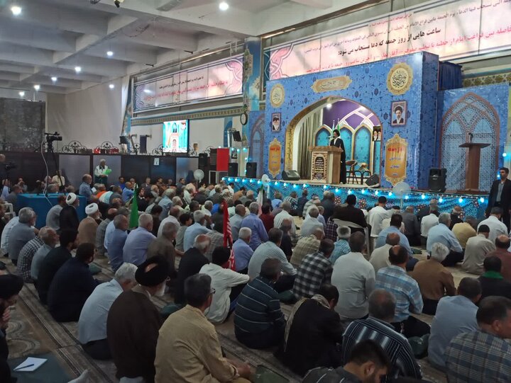 تصاویر/ نماز عبادی سیاسی جمعه کاشان