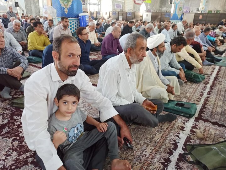 تصاویر/ نماز عبادی سیاسی جمعه کاشان
