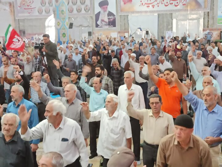 تصاویر/ نماز عبادی سیاسی جمعه کاشان