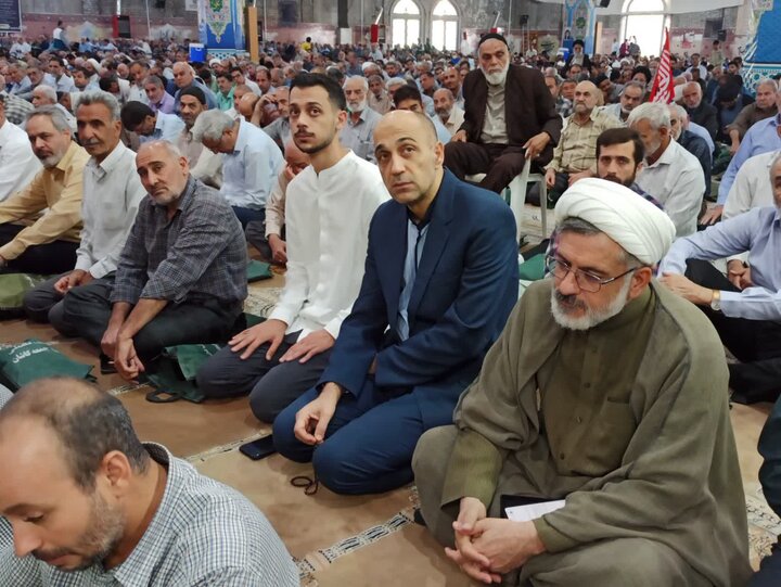تصاویر/ نماز عبادی سیاسی جمعه کاشان