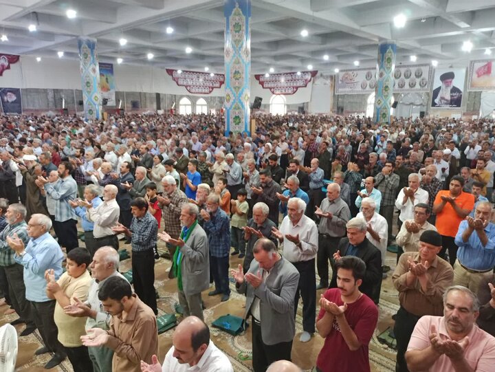 تصاویر/ نماز عبادی سیاسی جمعه کاشان