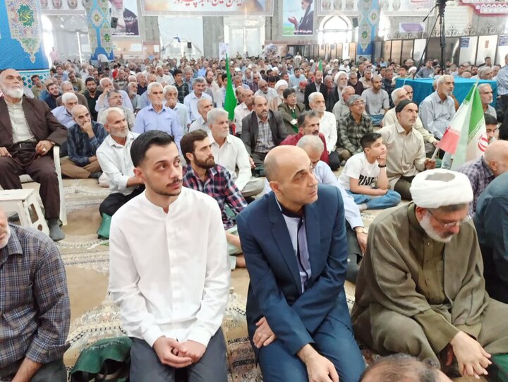 تصاویر/ نماز عبادی سیاسی جمعه کاشان