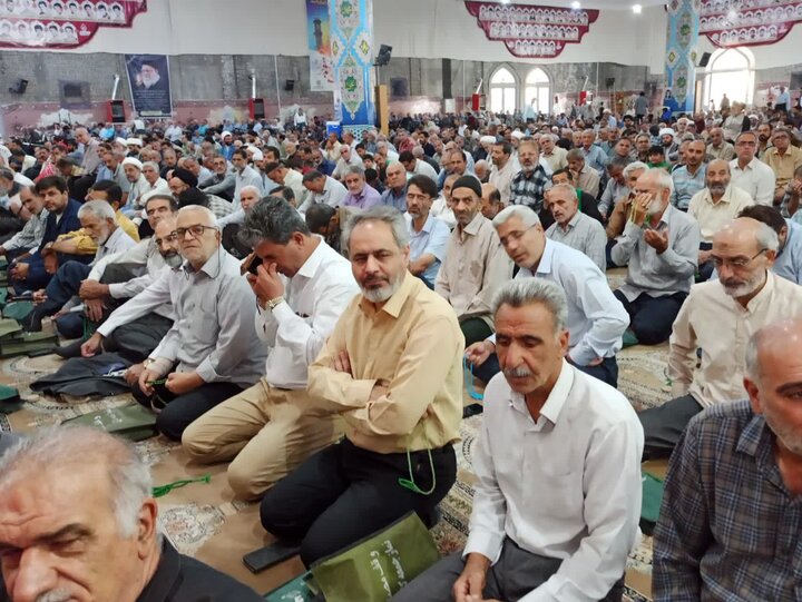 تصاویر/ نماز عبادی سیاسی جمعه کاشان