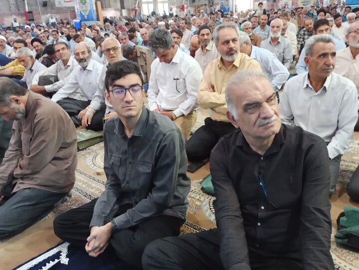 تصاویر/ نماز عبادی سیاسی جمعه کاشان