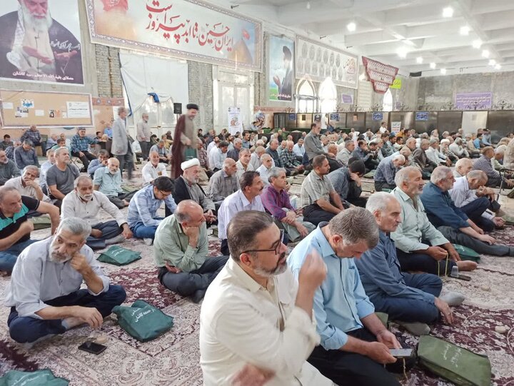 تصاویر/ نماز عبادی سیاسی جمعه کاشان