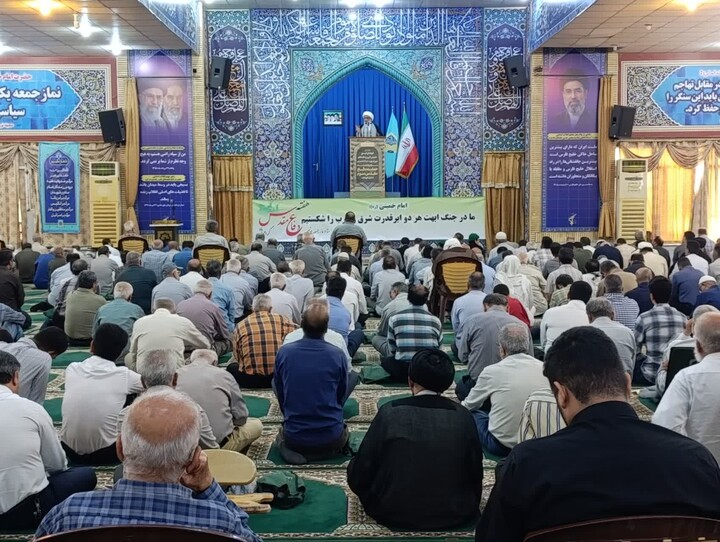 نماز جمعه بوشهر به روایت تصویر