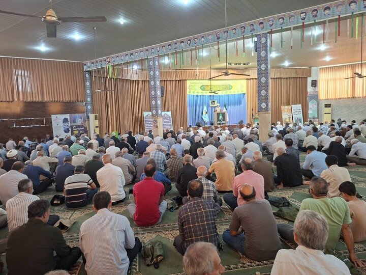 تصاویر/ نماز جمعه شهرستان فریدونکنار