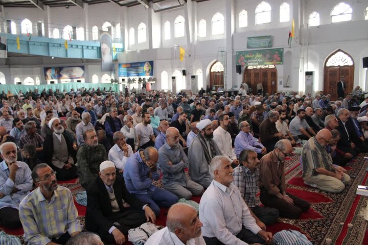 تصاویر/ نماز جمعه شهرستان آمل