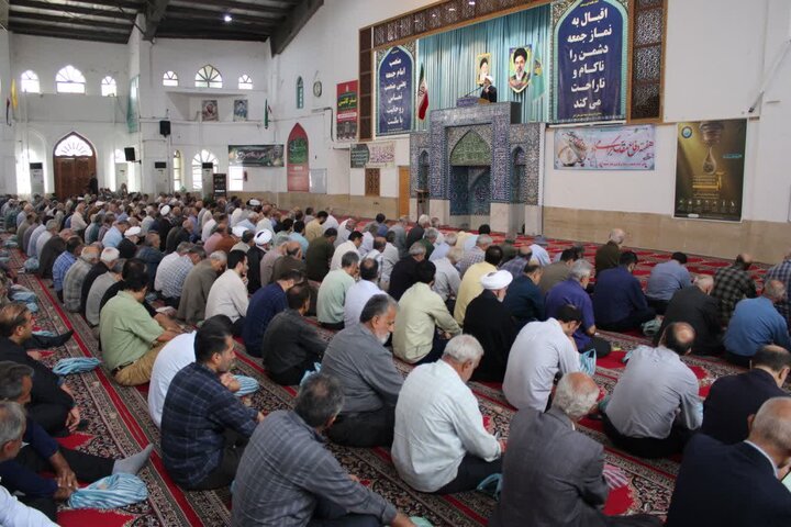 تصاویر/ نماز جمعه شهرستان آمل
