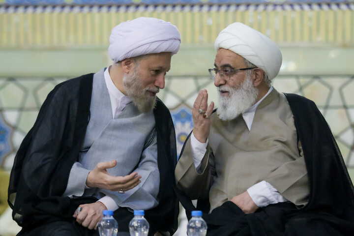 تصاویر/ مراسم بزرگداشت شهدای طلبه و روحانی استان فارس در جنگ رمضان