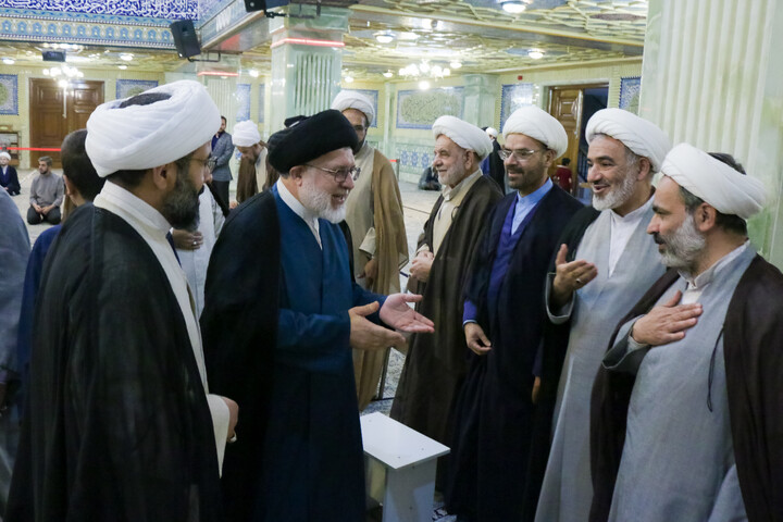 تصاویر/ مراسم بزرگداشت شهدای طلبه و روحانی استان فارس در جنگ رمضان