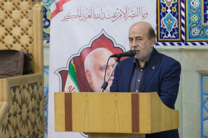 تصاویر/ مراسم بزرگداشت شهدای طلبه و روحانی استان فارس در جنگ رمضان