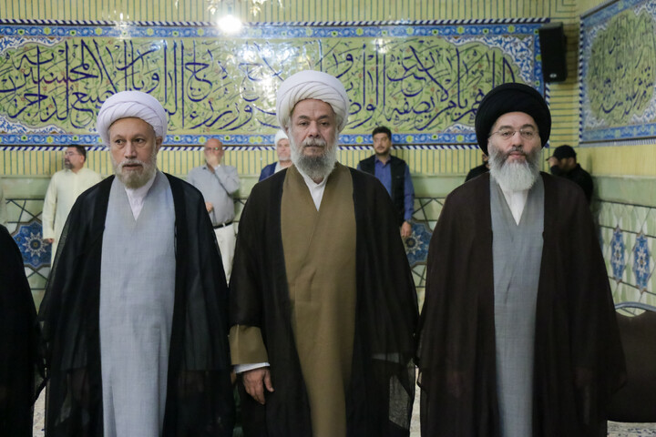 تصاویر/ مراسم بزرگداشت شهدای طلبه و روحانی استان فارس در جنگ رمضان