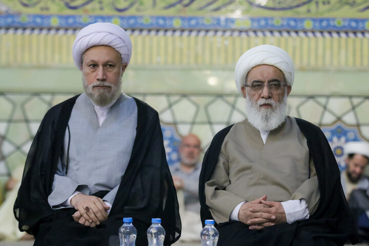 تصاویر/ مراسم بزرگداشت شهدای طلبه و روحانی استان فارس در جنگ رمضان