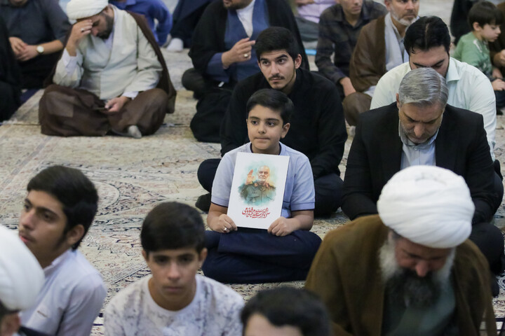 تصاویر/ مراسم بزرگداشت شهدای طلبه و روحانی استان فارس در جنگ رمضان