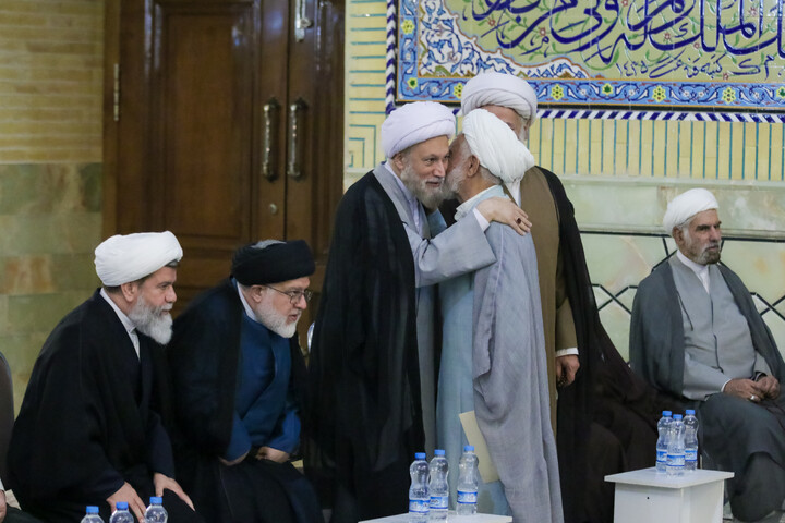 تصاویر/ مراسم بزرگداشت شهدای طلبه و روحانی استان فارس در جنگ رمضان