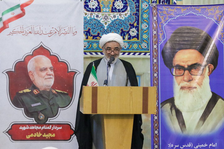 تصاویر/ مراسم بزرگداشت شهدای طلبه و روحانی استان فارس در جنگ رمضان