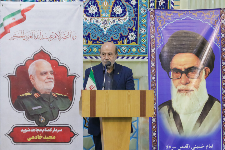 تصاویر/ مراسم بزرگداشت شهدای طلبه و روحانی استان فارس در جنگ رمضان