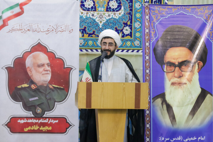 تصاویر/ مراسم بزرگداشت شهدای طلبه و روحانی استان فارس در جنگ رمضان