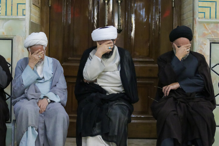 تصاویر/ مراسم بزرگداشت شهدای طلبه و روحانی استان فارس در جنگ رمضان