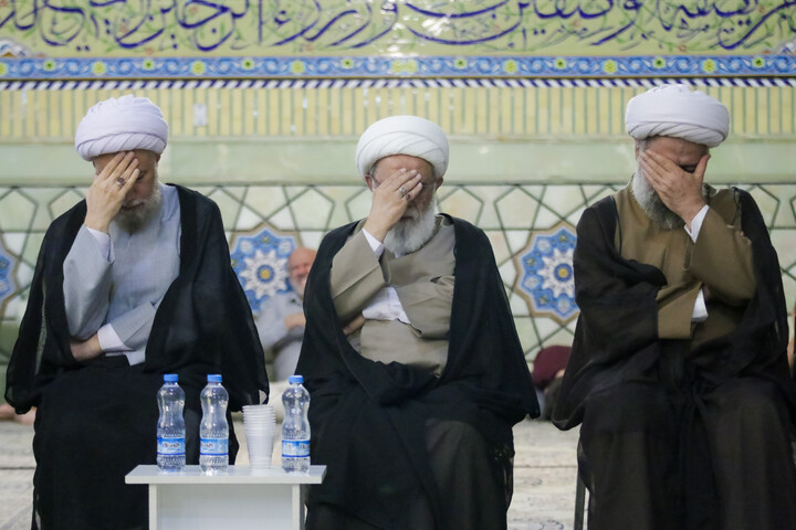 تصاویر/ مراسم بزرگداشت شهدای طلبه و روحانی استان فارس در جنگ رمضان
