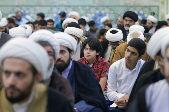تصاویر/ مراسم بزرگداشت شهدای طلبه و روحانی استان فارس در جنگ رمضان
