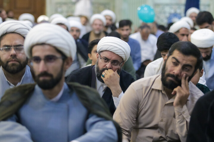تصاویر/ مراسم بزرگداشت شهدای طلبه و روحانی استان فارس در جنگ رمضان