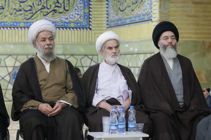 تصاویر/ مراسم بزرگداشت شهدای طلبه و روحانی استان فارس در جنگ رمضان